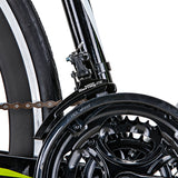 NNEDSZ Trinx 700C Road Bike TEMPO1.0 Shimano 21 Speed Racing Bicycle 59cm Black/Green