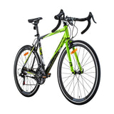 NNEDSZ Trinx 700C Road Bike TEMPO1.0 Shimano 21 Speed Racing Bicycle 56cm Black/Green