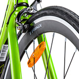 NNEDSZ Trinx 700C Road Bike TEMPO1.0 Shimano 21 Speed Racing Bicycle 56cm Black/Green