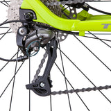 NNEDSZ Trinx X1 MTB Mountain Bike Shimano Altus M370 27 Speed 17 Inches Frame Yellow/Grey Green