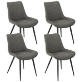 NNEDSZ Tyler Fabric Chair (Set of 4) - Grey