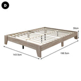 NNEDSZ Scandi Bed Base - Double