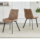 NNEDSZ Sloane Fabric Dining Chairs (Set of 4) - Taupe