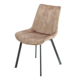 NNEDSZ Sloane Fabric Dining Chairs (Set of 4) - Taupe