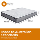 NNEDSZ ValueSleeper 3-Zone Orthopaedic Pocket Spring King Mattress