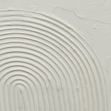 NNEDSZ 60X90cm Ephemeral Echoes of Continuity Dark Wood Framed Hand Painted Canvas Wall Art