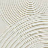 NNEDSZ 60X90cm Ephemeral Echoes of Continuity Dark Wood Framed Hand Painted Canvas Wall Art
