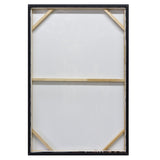 NNEDSZ 90X120cm Vibes of Vellichor Black Framed Hand Painted Canvas Wall Art