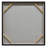 NNEDSZ 80X80cm Panorama Dimensions II Black Framed Hand Painted Canvas 3D Wall Art