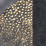 NNEDSZ 60X90cm Golden Dichotomy Gold Framed Hand Painted Canvas Wall Art