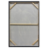 NNEDSZ 80X120cm Azure Tusker Champagne Framed Hand Painted Canvas Wall Art