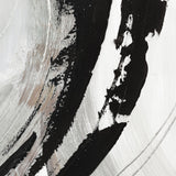 NNEDSZ 150X50cm Set of 3 Black Framed Hand Painted Canvas Wall Art
