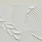 NNEDSZ 70X90cm Plaster Panorama Dark Wood Framed Hand Painted Canvas Wall Art
