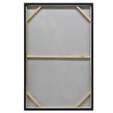 NNEDSZ 80X120cm Golden Titan Champagne Framed Hand Painted Canvas Wall Art