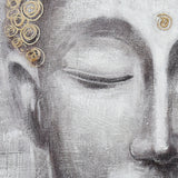 NNEDSZ 120X80cm Ethereal Enlightenment Champagne Framed Canvas Wall Art