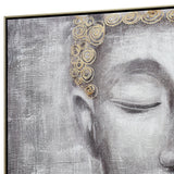 NNEDSZ 120X80cm Ethereal Enlightenment Champagne Framed Canvas Wall Art