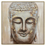 NNEDSZ 100X100cm Mystic Mettle Dark Wood Framed Canvas Wall Art