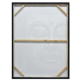 NNEDSZ 90X120cm Serene Radiance Champagne Framed Canvas Wall Art