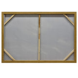 NNEDSZ 120X80cm Riptide Reverie Dark Wood Framed Hand Painted Canvas Wall Art