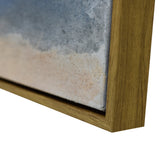 NNEDSZ 120X80cm Riptide Reverie Dark Wood Framed Hand Painted Canvas Wall Art