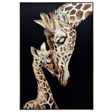 NNEDSZ 80X120cm Tender Touch Champagne Framed Canvas Wall Art