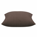 NNEDSZ Pack of 4 Elements Stone Brown Solid Base Colour Square Cushion Covers