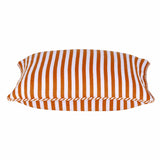 NNEDSZ Orange & White Striped Nautical Cushion Cover 40x40cm