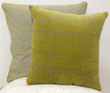NNEDSZ Mustard Yellow & Grey Cushion Cover