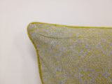 NNEDSZ Pack of 4 Azuk Mustard Yellow & Grey 50cm x 50cm Cushion Covers