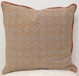 NNEDSZ Pack of 4 Azuk Orange & Grey Cushion Covers 50cm x 50cm