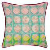 NNEDSZ Pack of 4 Avia Fuchsia Cushion Covers Multicoloured Coloured