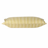NNEDSZ Pack of 4 Dandi Mustard Yellow & White Rectangle Cushion Covers