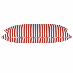 NNEDSZ Red & White Cushion Cover
