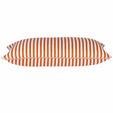 NNEDSZ Orange & White Cushion Cover
