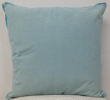 NNEDSZ Pack of 4 Frida Aqua Blue 50cm x 50cm Cushion Covers with piping