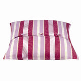 NNEDSZ Fuchsia 50x50cm Striped Cushion Cover
