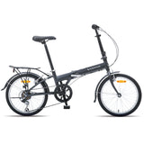 NNEDSZ Progear Bikes Nomad Folding Bike 20" in Grey