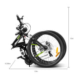 NNEDSZ Progear Bikes ROVER Folding MTB 26" in Black