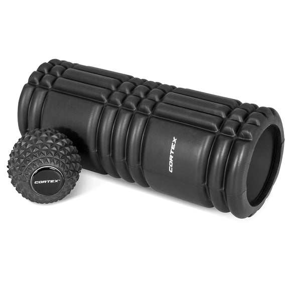 NNEDSZ GridSoft EPP Foam Roller & Massage Ball Set 33*15cm