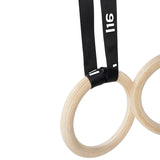 NNEDSZ Gym Ring Pair FIG Spec with Markings 28mm