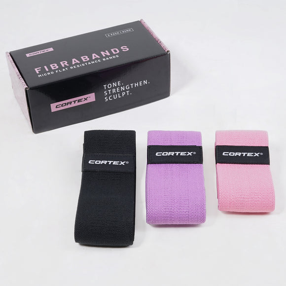 NNEDSZ FibraBands 3 Pack Micro Flat Resistance Bands 82mm
