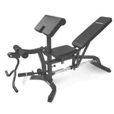 NNEDSZ BN-11 Exercise FID Bench + 79kg Standard Tri-Grip Weight Plate and Dumbbell Package
