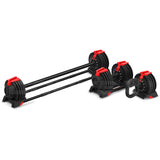 NNEDSZ CORTEX Revolock V2 48kg Pair Set Adjustable Steel Dumbbell Barbell Kettlebell All-in-One