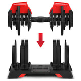 NNEDSZ CORTEX Revolock V2 48kg Pair Set Adjustable Steel Dumbbell Barbell Kettlebell All-in-One