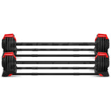 NNEDSZ CORTEX Revolock V2 48kg Adjustable Dumbbell + Barbell + Kettlebell All-in-One Set with Stand (24kg Pair)