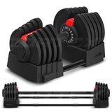NNEDSZ CORTEX Revolock V2 40kg Adjustable Steel Dumbbell Barbell All-in-One (Single)