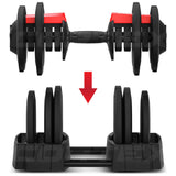 NNEDSZ CORTEX Revolock V2 40kg Adjustable Steel Dumbbell Barbell All-in-One (Single)