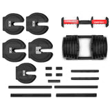 NNEDSZ CORTEX Revolock V2 40kg Adjustable Steel Dumbbell Barbell All-in-One (Single)