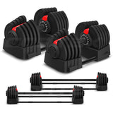NNEDSZ CORTEX Revolock V2 80kg Pair Set Adjustable Steel Dumbbell Barbell All-in-One