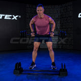 NNEDSZ CORTEX Revolock V2 80kg Pair Set Adjustable Steel Dumbbell Barbell All-in-One